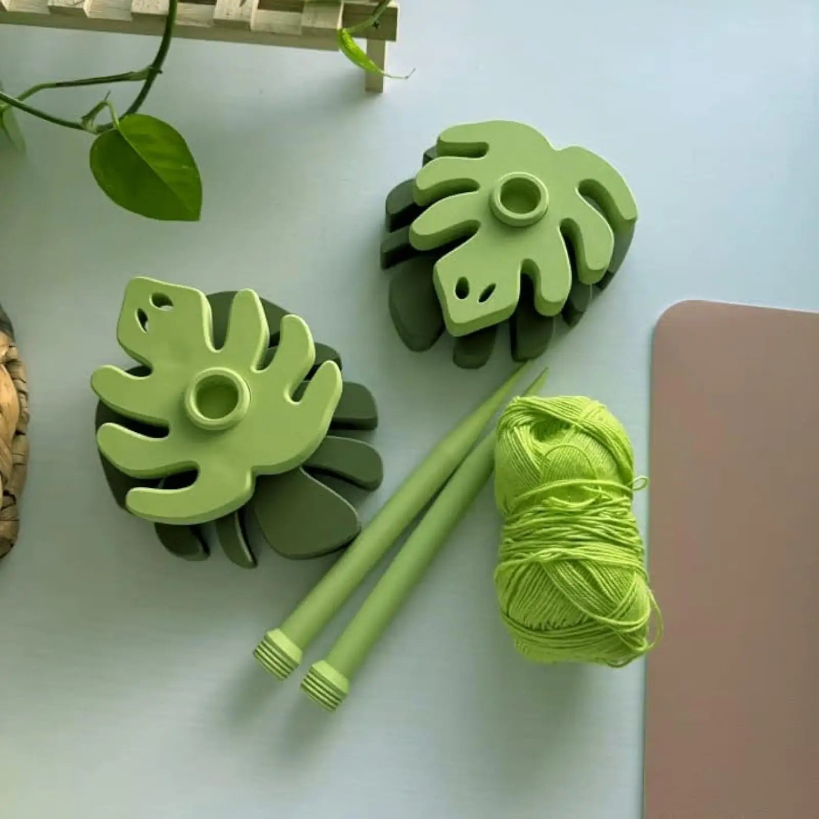 Yarn Holder Spin Yarn Holder for Crocheting 3D Printed Stand Accessories for Spool Knitting Sewing Crafts Arts Adults Beginners