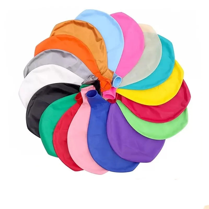 36 inch flat latex balloon, large balloon that can take off, oversized circular birthday party decoration balloon