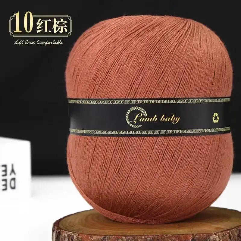 1 Piece of 150g Fine Silk Cotton Yarn for Summer, Soft Solid Color Silk Cotton Yarn, Suitable for Crochet, Knitting, Handicrafts, T-Shirts, Shawls, Scarves, and Accessories