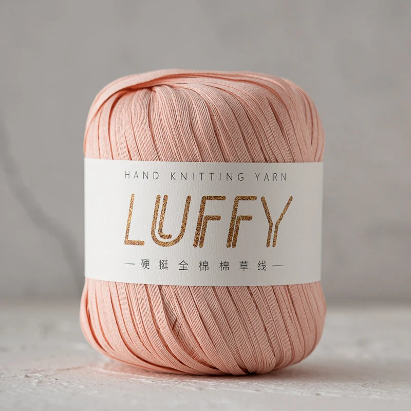 100M/roll Lafite Raffia Flat Yarn Plant Grass CottonThread DIY Handmade Knitting Crochet Bag Straw Hat Craft Material