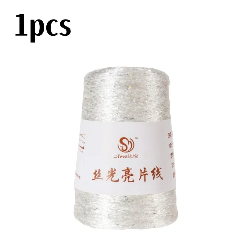 150 Colour 700M 100g special Sequin yarn DIY garment accessories Rag doll Knitting yarn