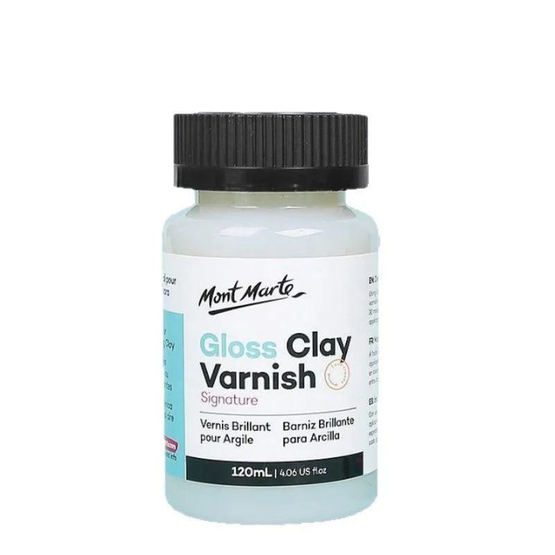 10/60/120ml Clay Varnish Waterproof Varnish Gloss Clay Air Dry for Stone Polishing Acrylic Paint Oil Handmade Diy Pottery Glossy
