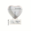 Resin Molds Heart-Shaped Photo Frame Mold, DIY Personalized Photo Silicone Tool, for Making Souvenir Handmade Crafts Home Decora