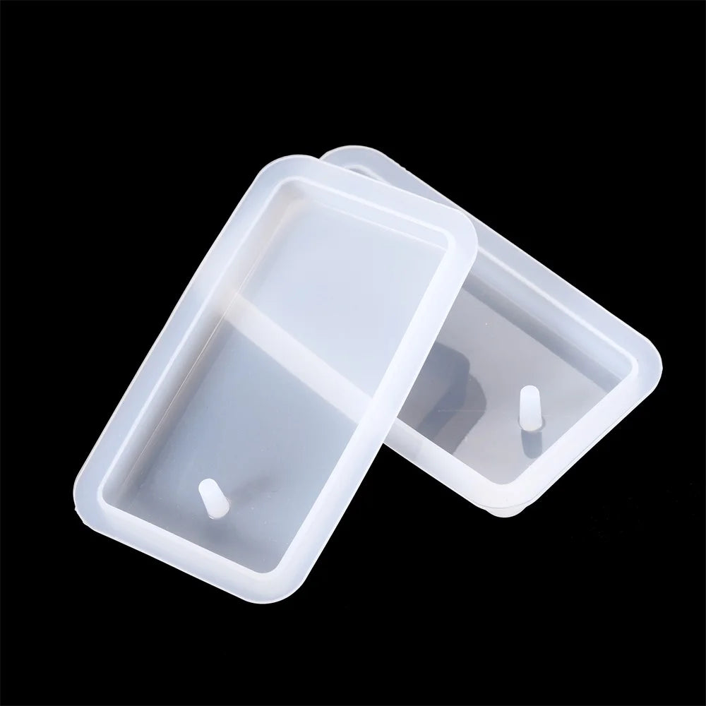 Round Pendants Silconne Mold Oval Necklace Pendant Epoxy Resin Mould for DIY Epoxy Resin Crafts Jewelry Making Tools