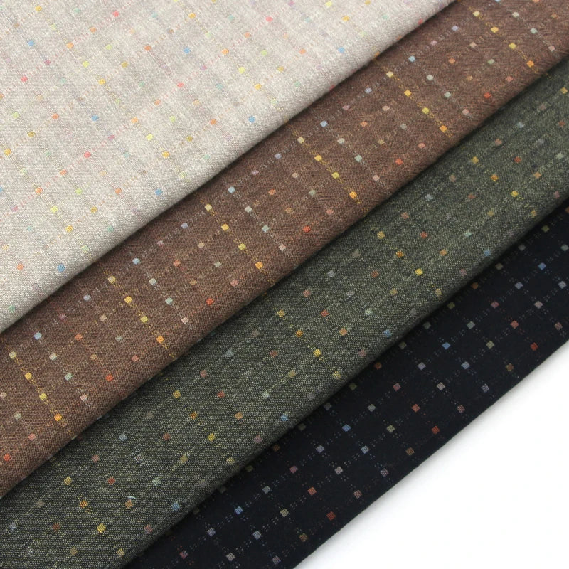 Random Little Cloth DIY Japan Group Yarn-dyed Fabric,for Sewing Handmade Patchwork Quilting , Stripe 50*70cm