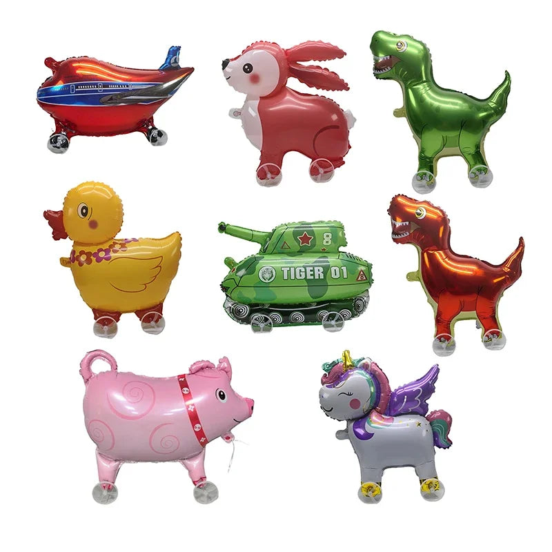 Stand Walking 4D Elephant Balloons for Baby Shower Decorations