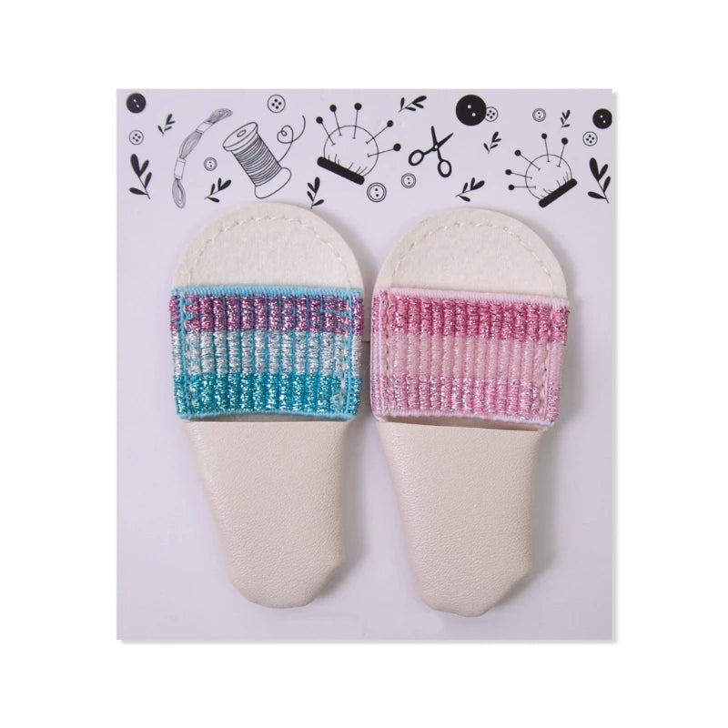 2pcs/Pair Knitting Finger Protector Leather Thimbles Embroidery Crochet Finger Guard Thimble Protector for Craft Needlework