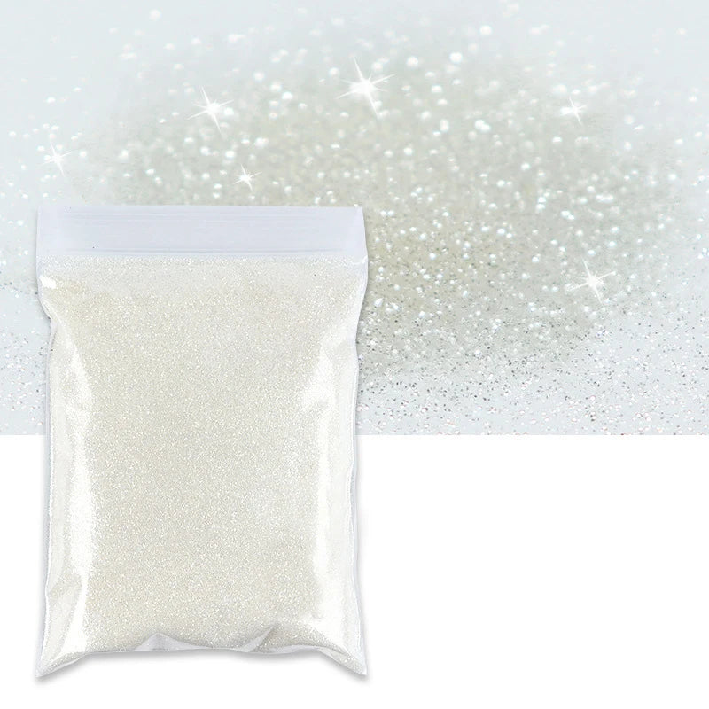 10g/Bag Holographic Fine Glitter Powder For Epoxy Filling Laser Glitter Gold Silver Fine Powder DIY Resin Mold Filling Crafts