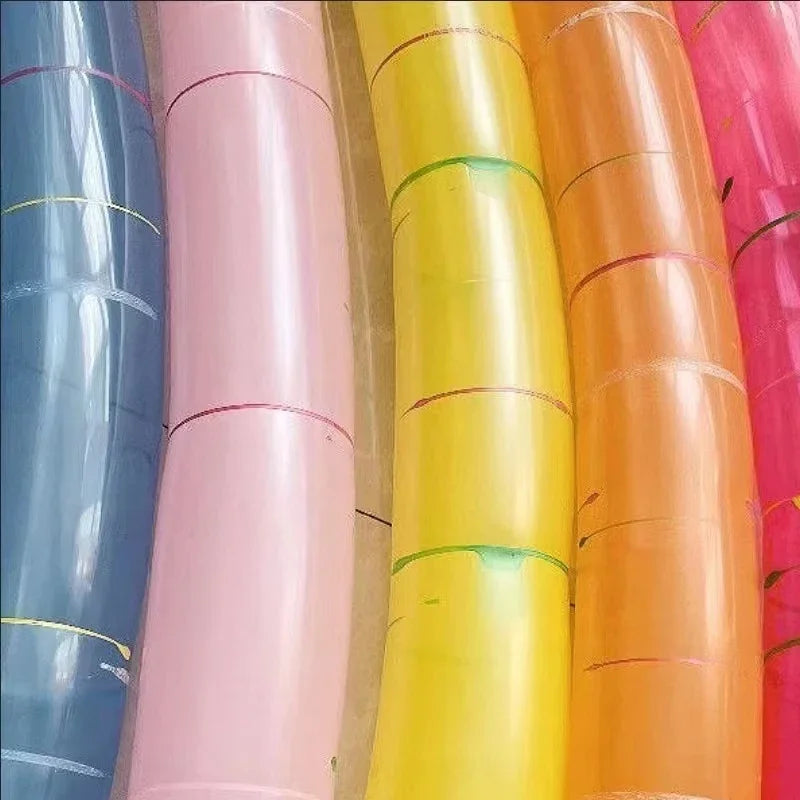 10/20pcs Mixed Color Long Latex Rocket Balloon Flying Squeaking Birthday Party Decoration Classic Toys