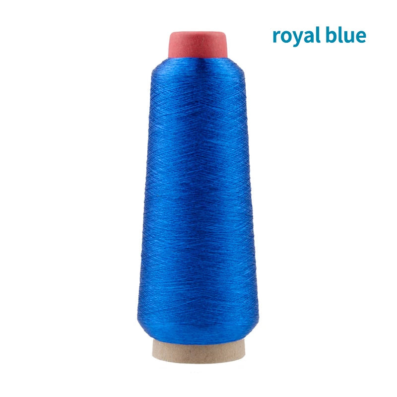 Colorful Computer embroidery cross stitch DIY Manual Bright Silk Gold Thread Silver Thread Metallic Yarn Woven Line 3200M