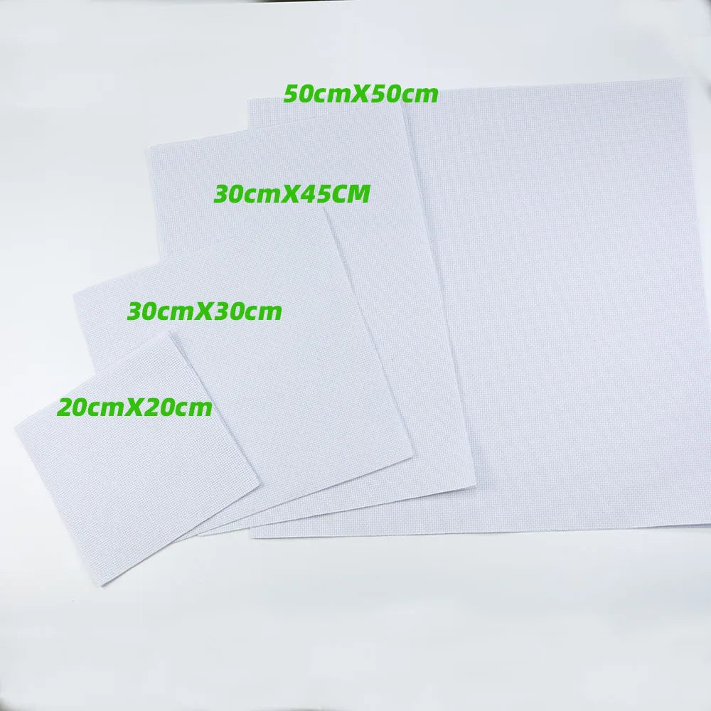 20X20 30X30 30X45 14ct 11ct Aida Cloth Cross Stitch Fabric Canvas DIY Handcraft Supplies Stitching Embroidery Craft