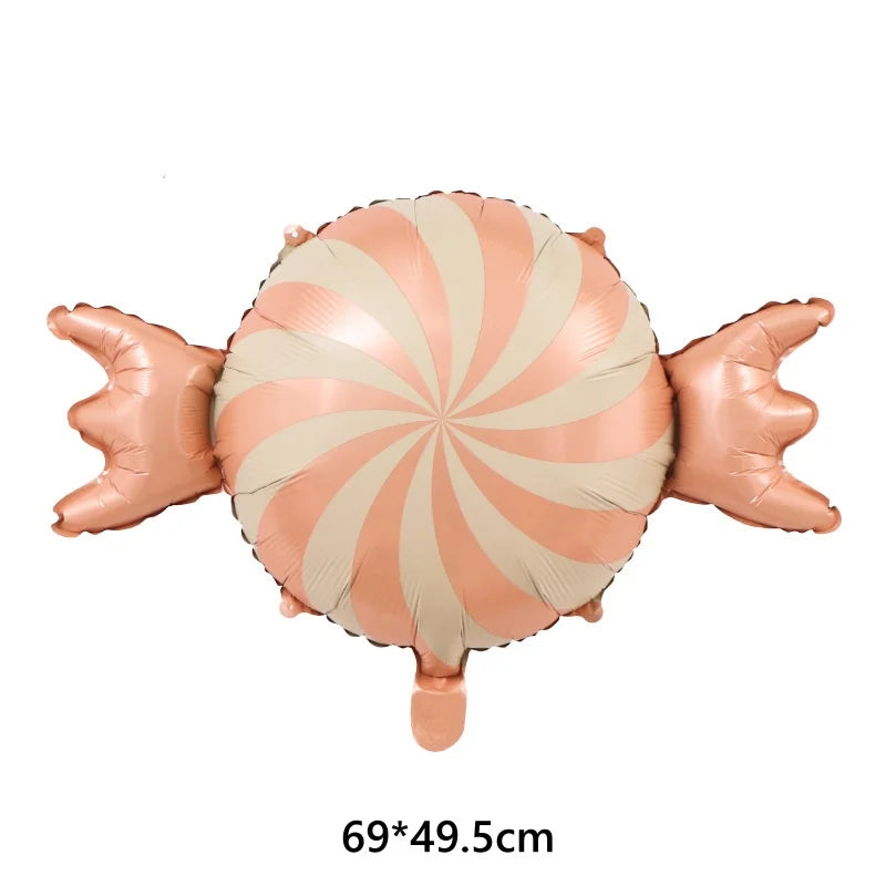 Cute Brown Bear Balloons Kids Birthday Cartoon Car Plane Rainbow Helium Globos Foil Number Balloon Baby Shower Party Decoration