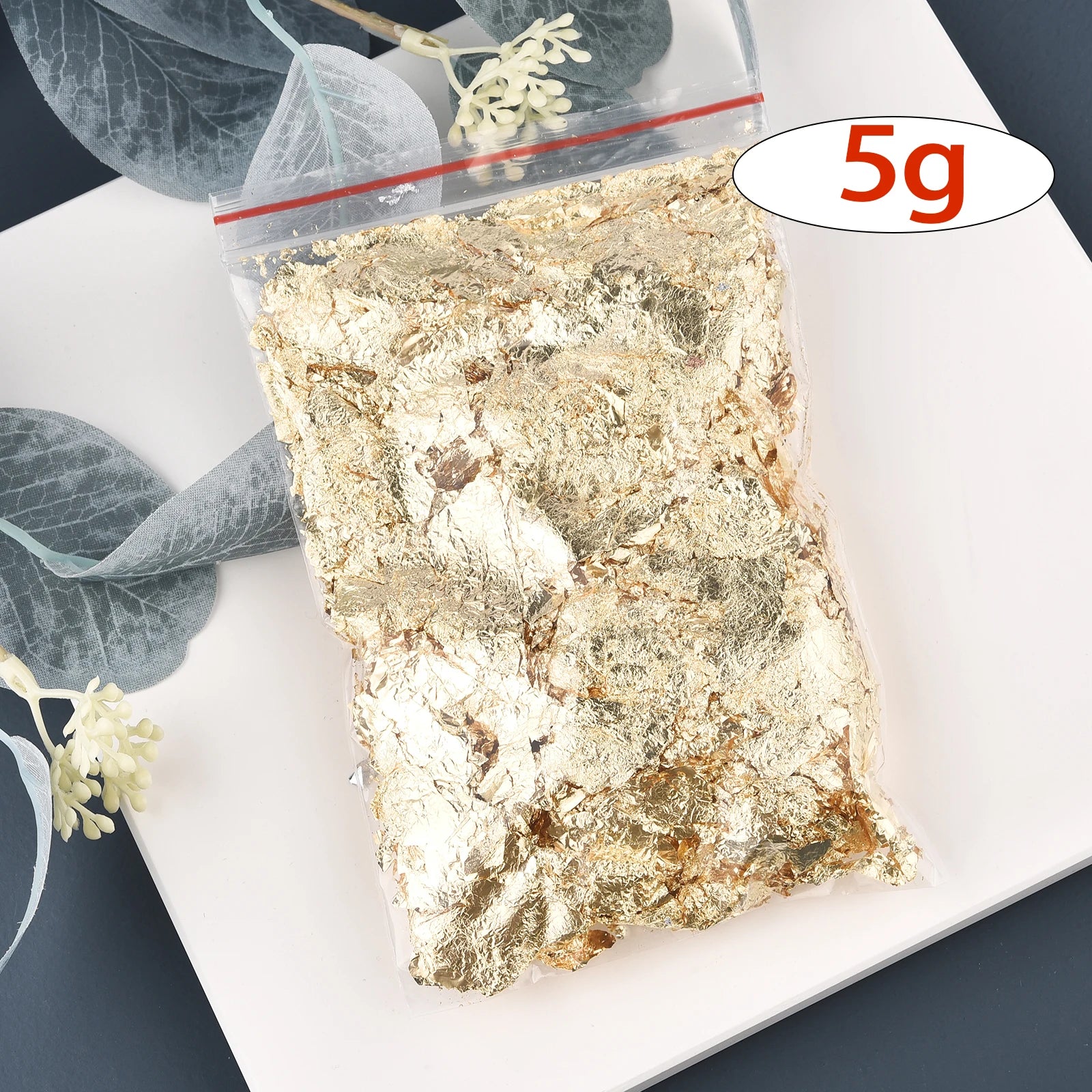 1/2/3/5/10g Imitation Gold Sliver Copper Foil Sequins Glitter Craft Leaf Flake Sheet Shiny Foil Paper Gilding DIY Nail Art Decor