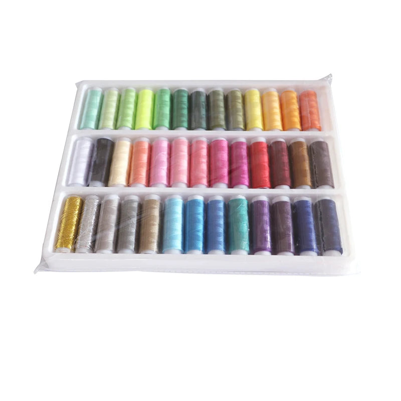 Sewing Thread For Embroidery Cross Stitch Knitting 39 Colors Homewear Patch Accessories Small Shaft Polyester
