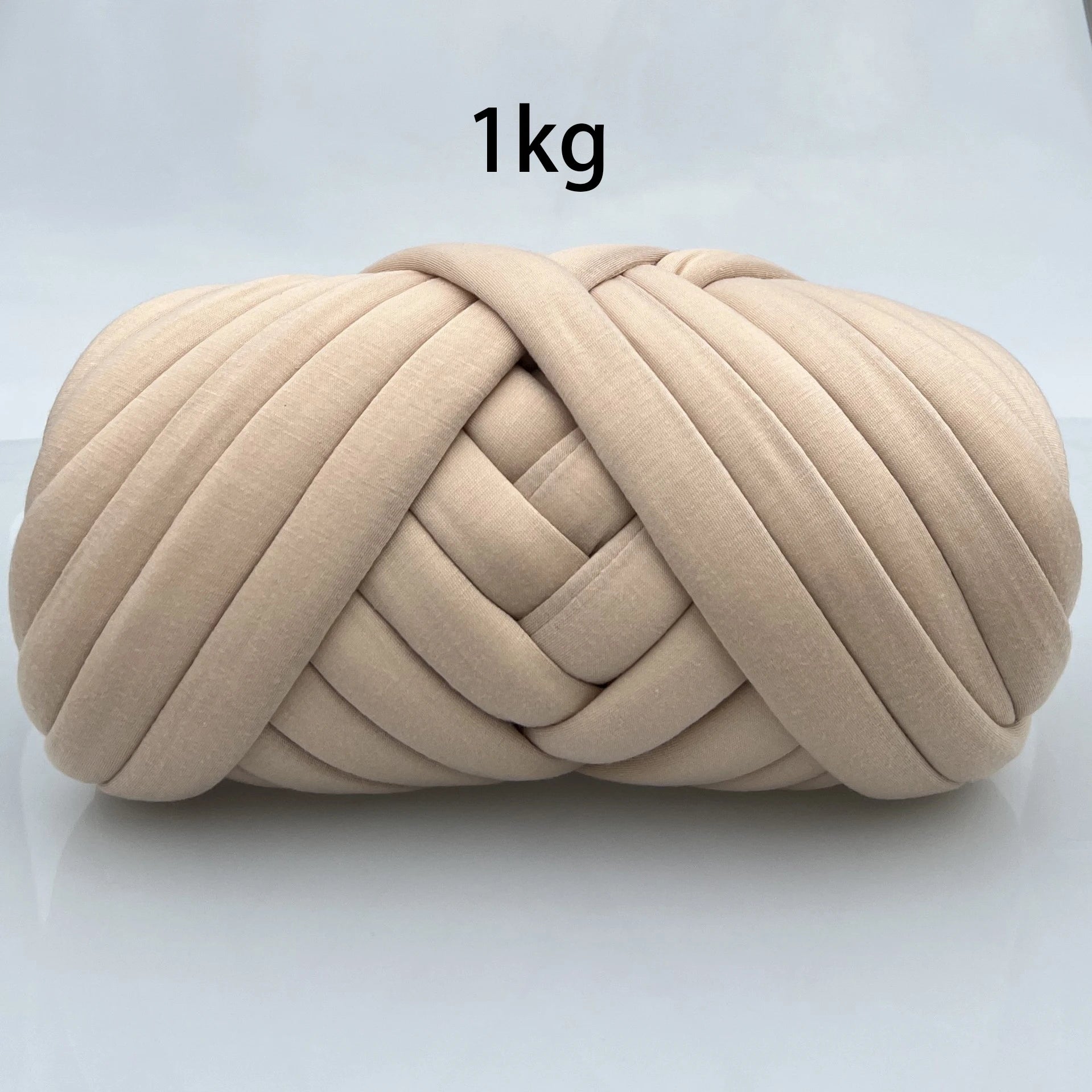 1KG Thick Super Bulky Chunky Yarn for Hand Knitting Crochet Soft Big Cotton DIY Arm Knitting Roving Spinning Yarn for Blanket