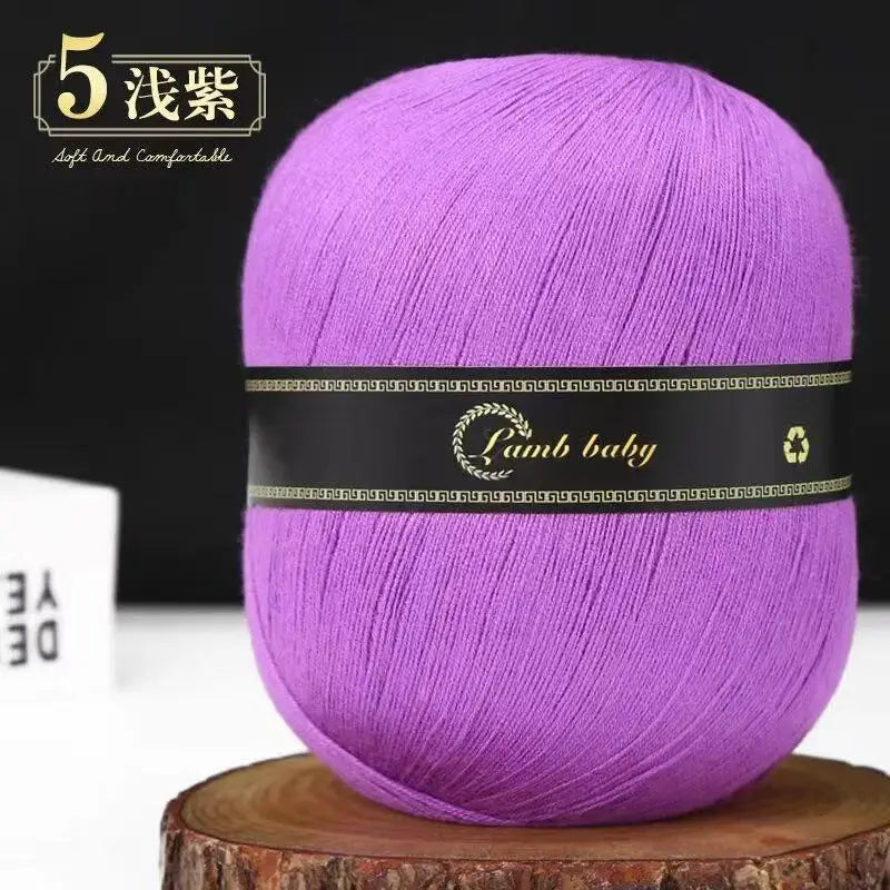 1 Piece of 150g Fine Silk Cotton Yarn for Summer, Soft Solid Color Silk Cotton Yarn, Suitable for Crochet, Knitting, Handicrafts, T-Shirts, Shawls, Scarves, and Accessories