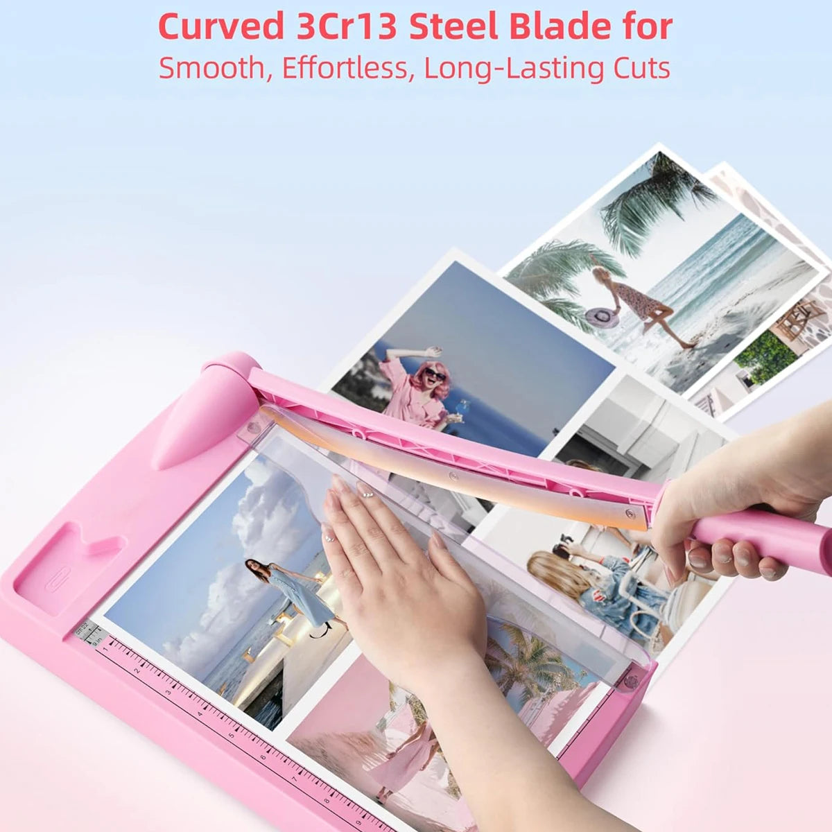 1pc paper cutter, 12 inches heavy duty paper cutter for photos, office, classroom, studio