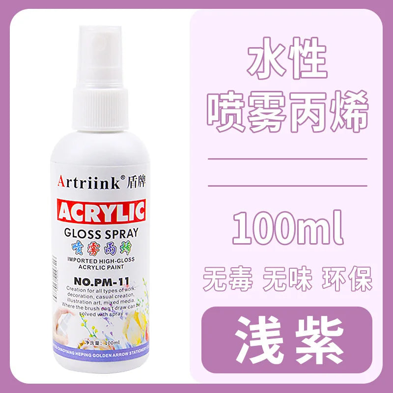 100ml Acrylic Spray Ink DIY Ceramic Wall Painting Art Creation Home Renovation Pigment