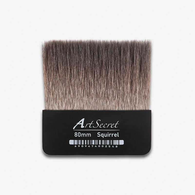 Artsecret Squirrel Hair Flat Paint Brush Golden Foil Paper Art Brush for Arts Painting Gilding Crafting Decoration