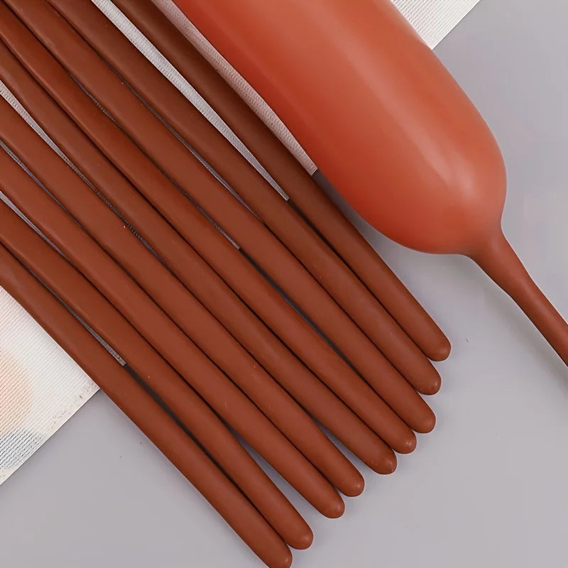 10Pcs Long latex balloons can be used as styling balloons, magic balloons, woven balloons, daily festival decoration props