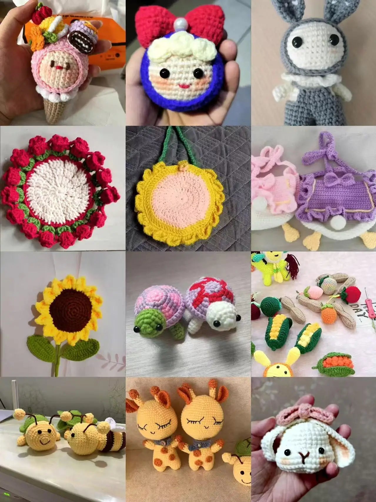 12PCS 300g Milk Yarn Handmade Coarse DIY Weaving Yarn Ball For Sweater Hat Scarve And Other Clothing Soft Crochet Knitting Yarn