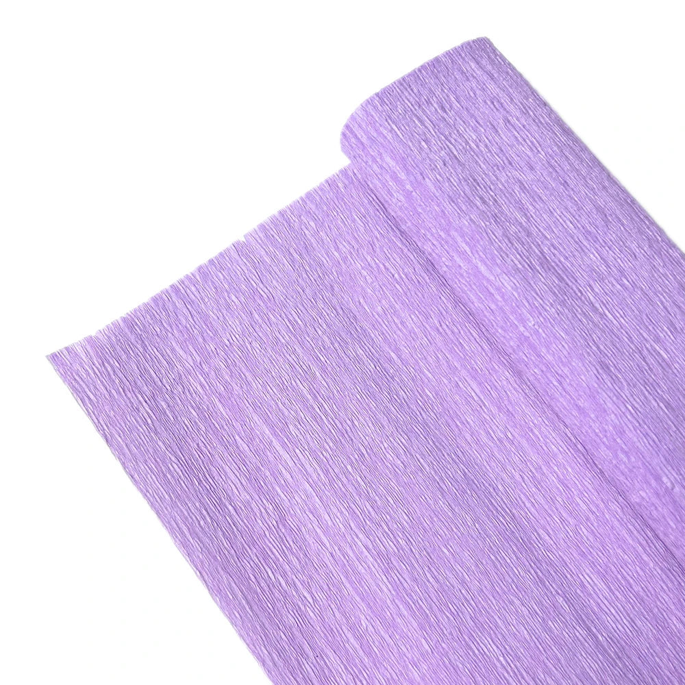 9.8"x8ft(25cm*250cm) Crinkled Crepe Paper Gifts Flower Wrapping Wedding Festive Party Decoration DIY Fold Scrapbooking Crafts