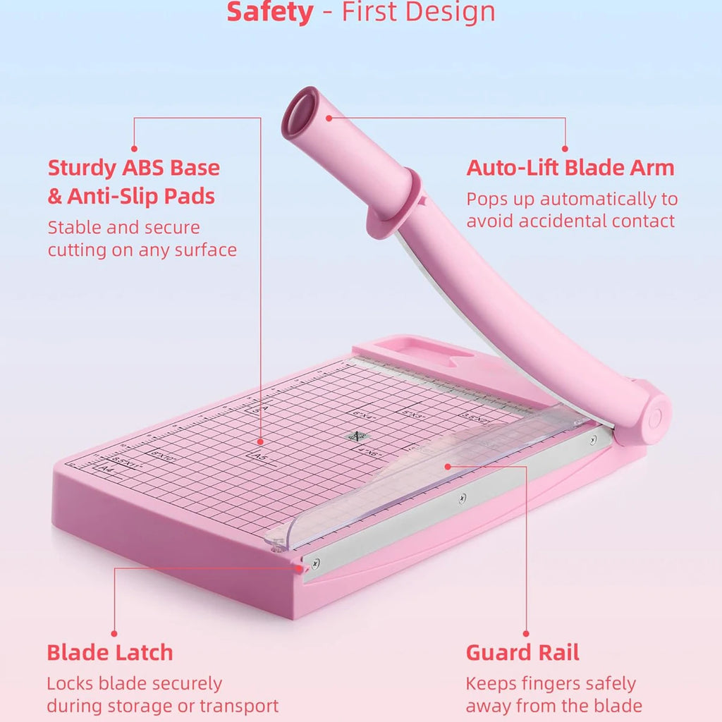 1pc paper cutter, 12 inches heavy duty paper cutter for photos, office, classroom, studio