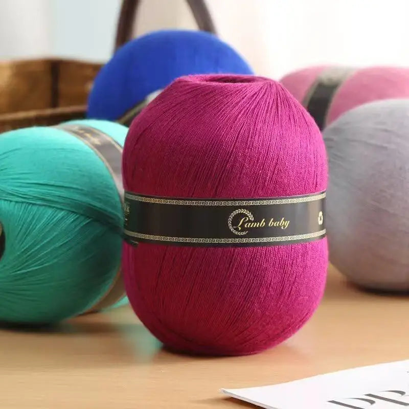 1 Piece of 150g Fine Silk Cotton Yarn for Summer, Soft Solid Color Silk Cotton Yarn, Suitable for Crochet, Knitting, Handicrafts, T-Shirts, Shawls, Scarves, and Accessories