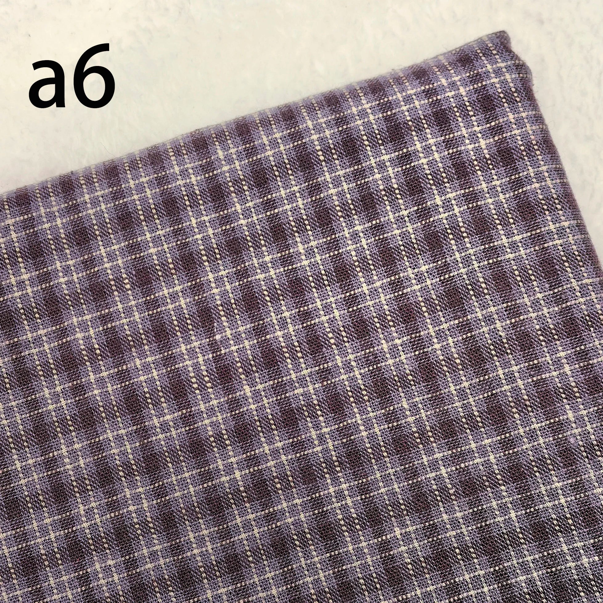 DIY Japan Little Cloth group Yarn-dyed fabric,for sewing Handmade Patchwork Quilting ,Grid Stripe For Sewing Doll clothes