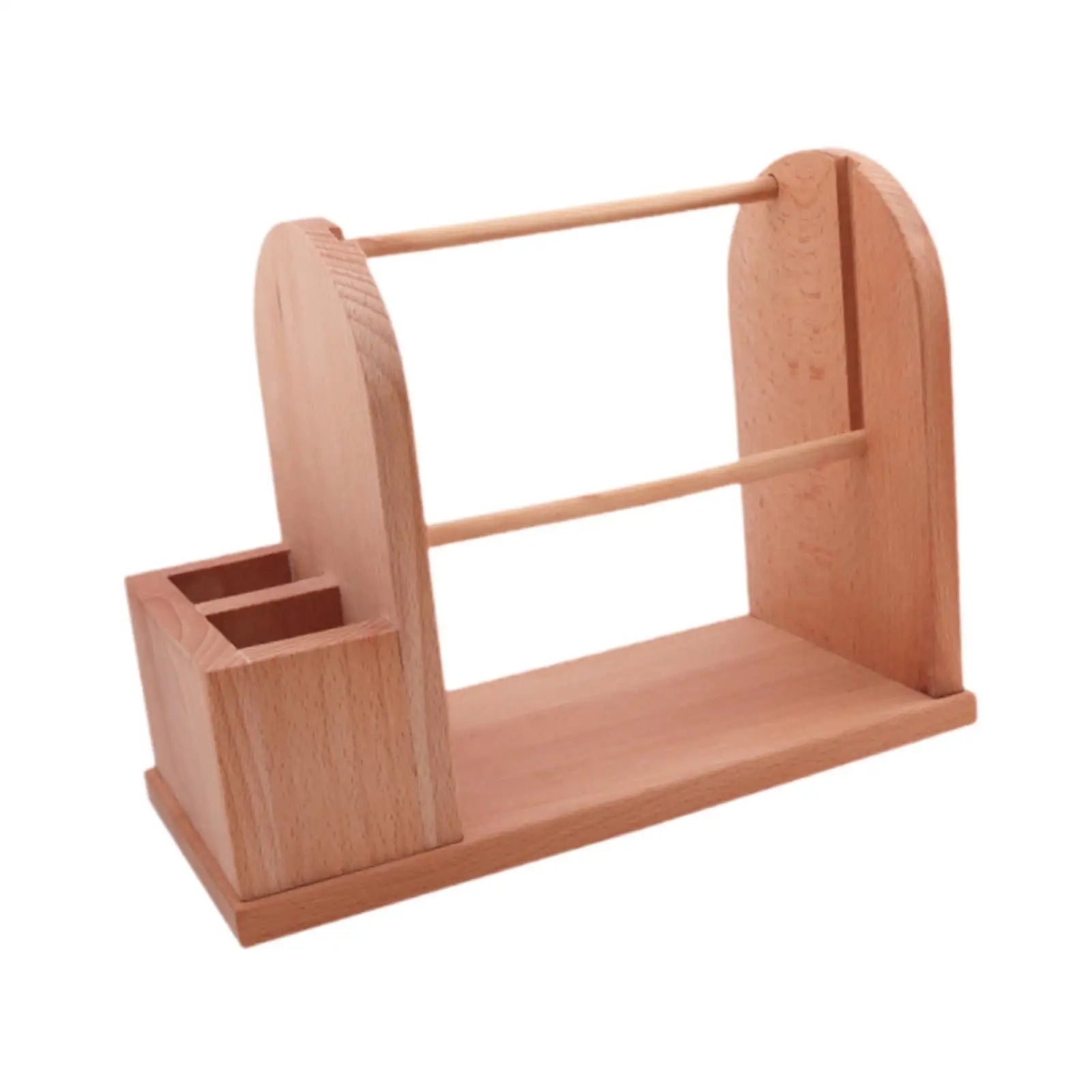 Wooden Yarn Holder Yarn Rack Organizer Yarn Dispenser for Crocheting and Knitting