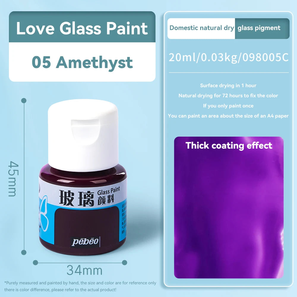 Creative 20ml Acrylic Paints Rich Color Waterproof Glass Pigments Tube For Painting Supplies Artist Drawing Art DIY Crafts