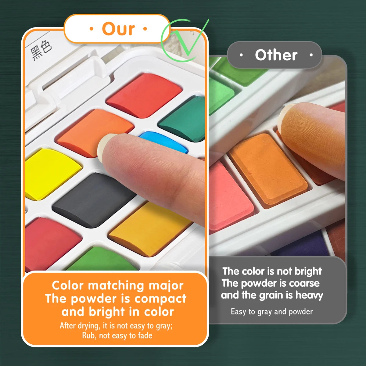 12/24/36/48 Colors Watercolor Paint Set with Water Brush Pens Art Supplies, for Artists, Amateur Hobbyists and Painting Lovers