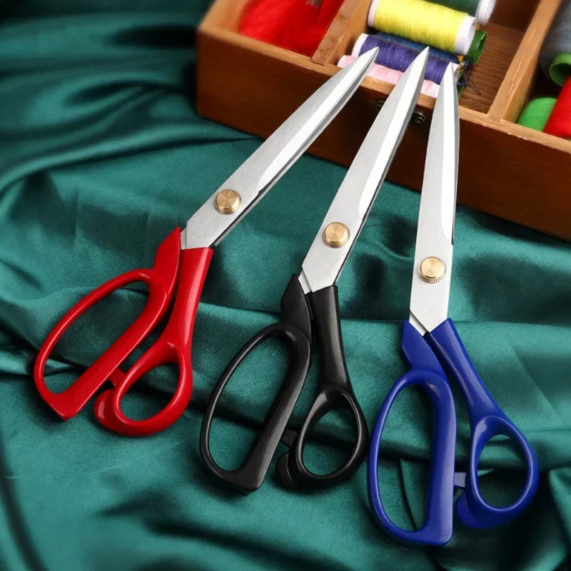 Professional Tailor Scissors Cutting Scissors Vintage Stainless Steel Fabric Leather Cutter Craft Scissors For Sewing Accessory
