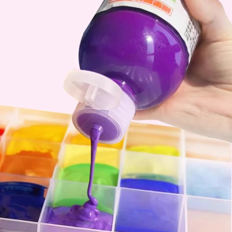 300ml/500ml Acrylic Pigment Macaron Color Long-lasting Color Not Easy To Fade for Stone Canvas Glass Wood Painting Graffiti