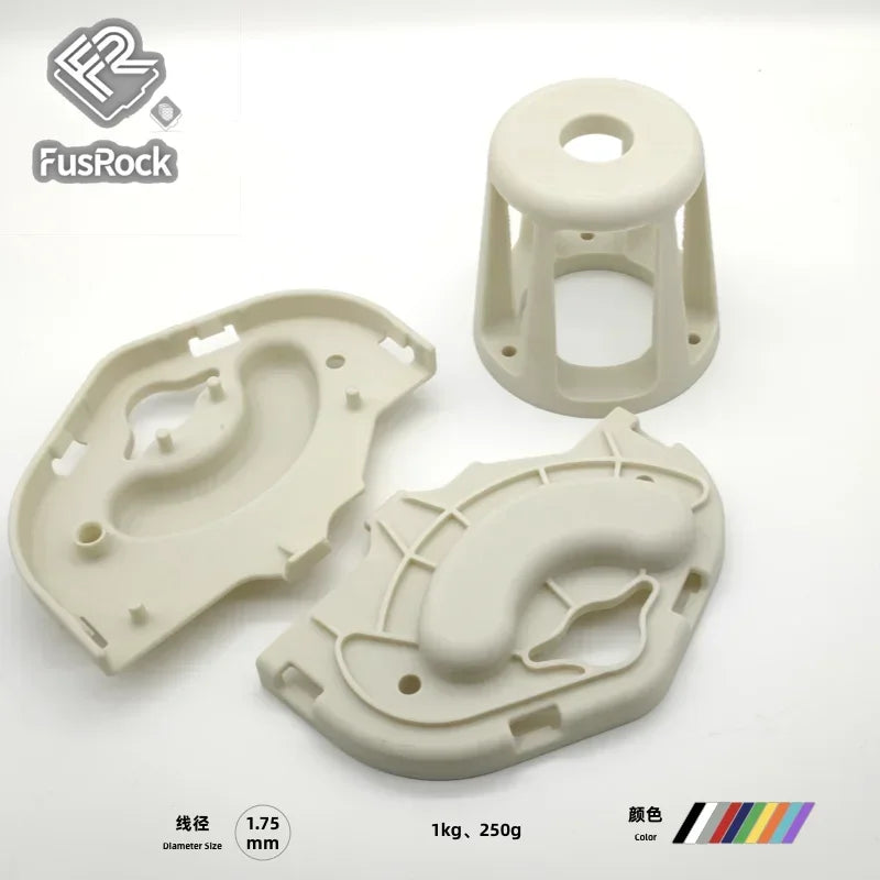 FusRock PAHT-GF 15% Fiberglass Reinforced 3D Printing Material High Temperature Nylon Industrial Grade Consumables PA-GF