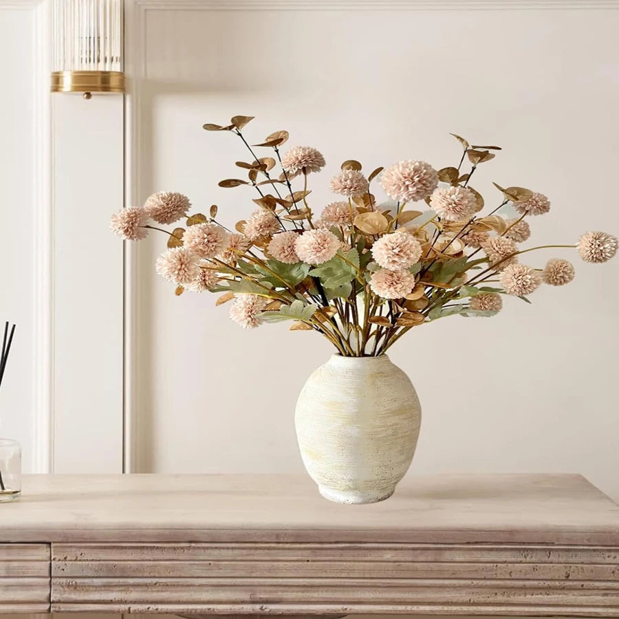 Artificial Flowers Hotsale Silk Chrysanthemum Home RoomTable Wedding Wreath Bridal Bouquet Festival Decor DIY Gift Box Scrapbook