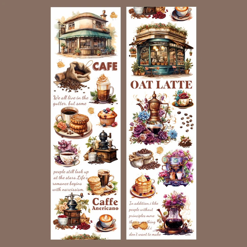 Mr.paper 6 Style 200CM/roll Washi Tape - Perfect for DIY Scrapbooking and Journals Decorative and Excellent Quality