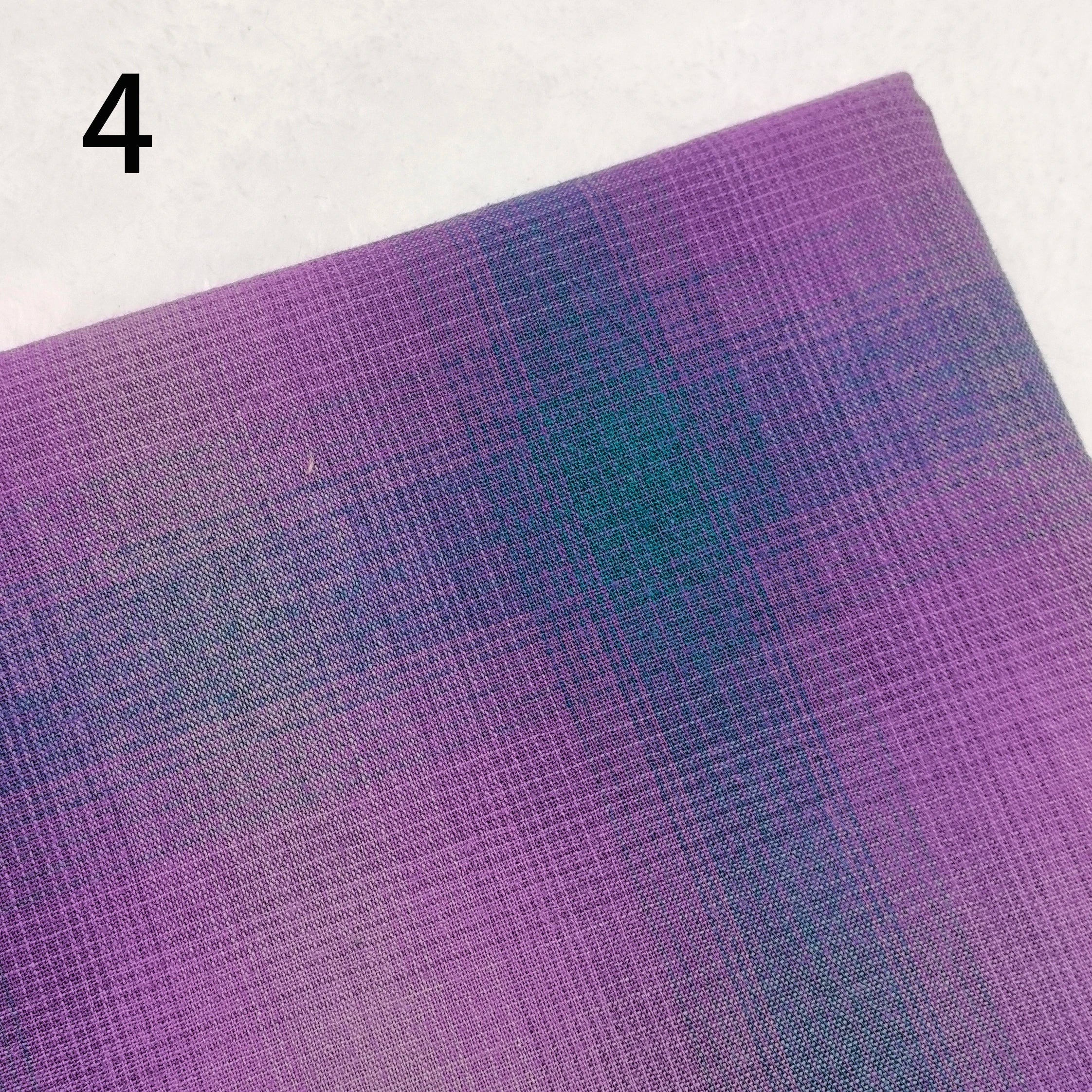 Gradient color Japanese Yarn-dyed fabric handmade DIY Patchwork 100% Cotton Fabric For Sewing Doll clothes Quilt cloth