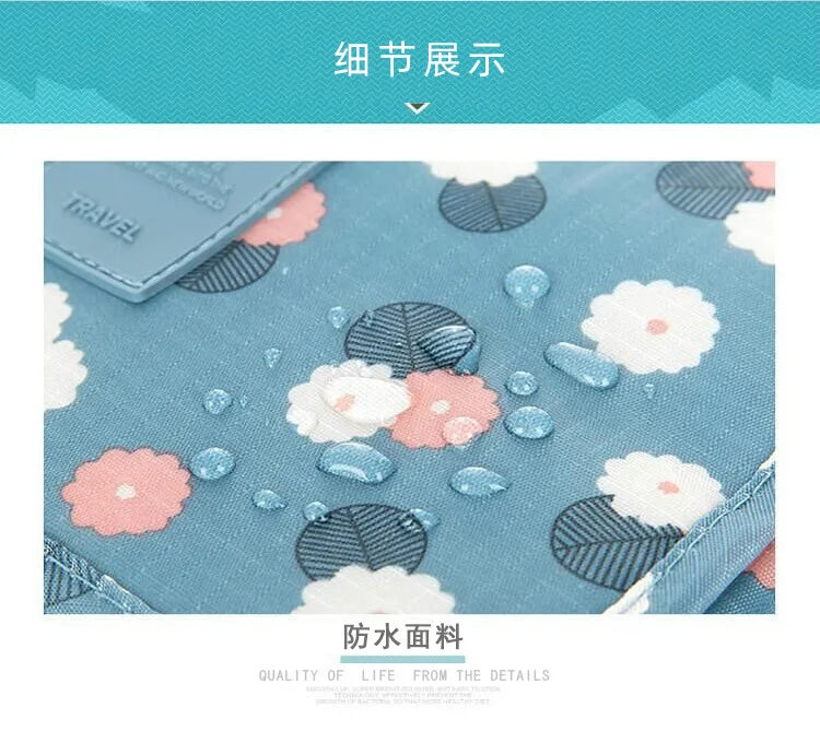 Portable Needlework Storage Bag Mesh Divider Pouch Yarn Knitting Tools Organizer Cases Storage DIY Apparel Travel Wash Bag