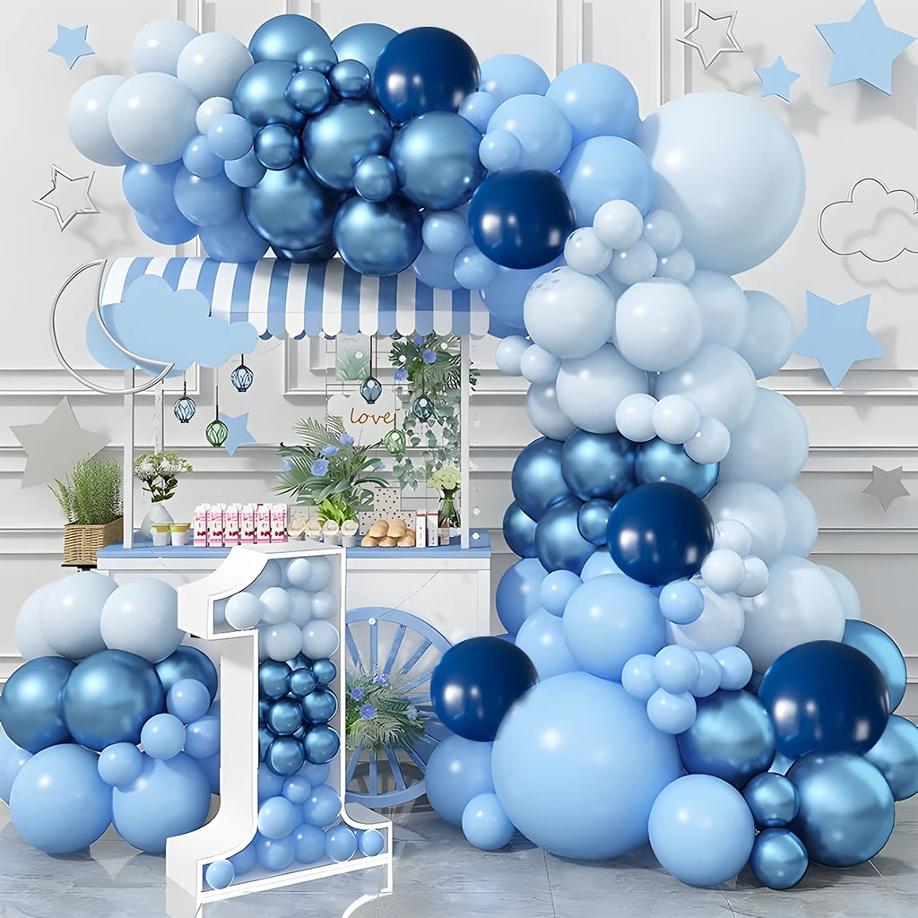 31/36/37/51/101Pcs Metallic Balloons Pearl Latex Balloon Gold Confetti Balloons for Birthday Weddings Baby Shower Party Decor