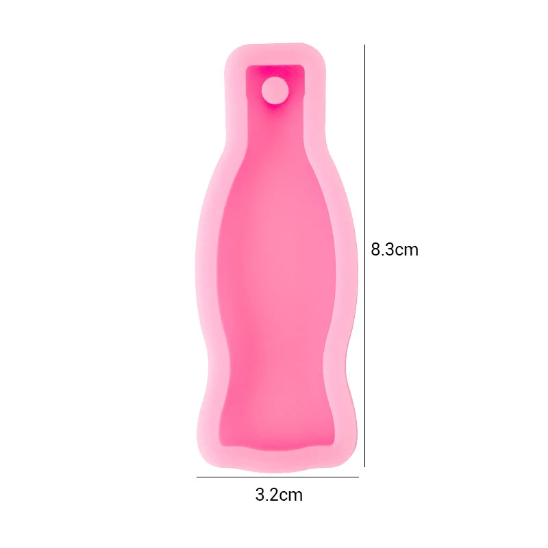 Dog Paw Print Resin Molds Heart Shape Keychain Casting Silicone Molds for Key Chain Pendant Making Epoxy Resin Craft Jewelry DIY