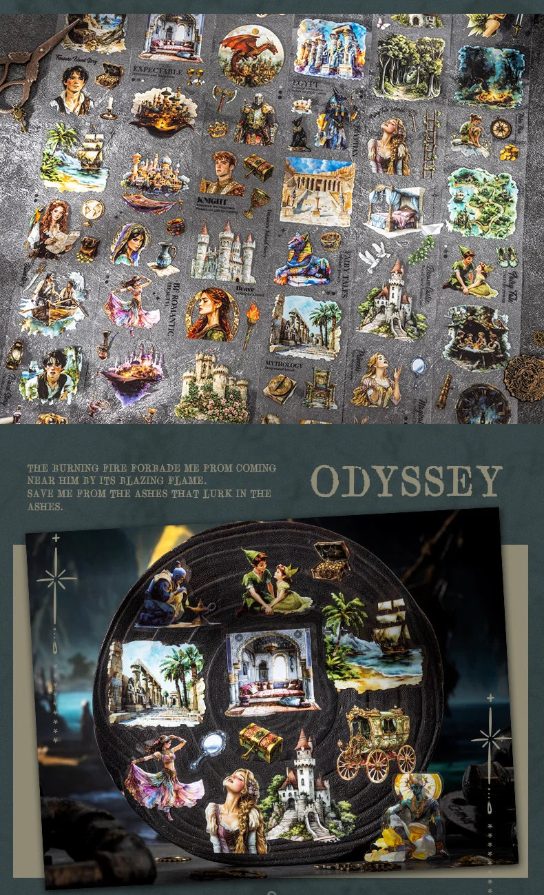 JIANQI 65mm*2m Aesthetic Stationery Stickers Washi Tapes Scrapbooking Supplies DIY stationery Journaling Masking tape