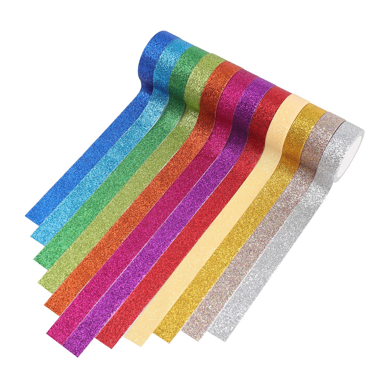 12 rolls/box of exquisite shiny dusting washi tape, DIY diary, scrapbook, photo album decoration tape, gifts for friends