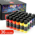 Acrylic Pigment Set 24/36 Colors 60ml Student Professional Art Painting Pigment Waterproof Pigment Hand-painted Wall Painting