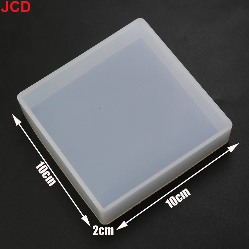 DIY Cube Rectangle Candle Crystal Glue Drop Silicone Mold Making Resin Swing Table Rectangle Ball Insect Dried Flower Specimen