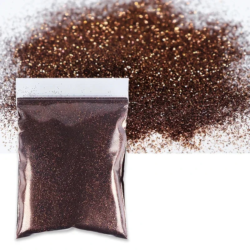 100g/50g Holographic Laser Extra Fine Glitter Dazzling Nail Glitter Powder DIY Art Crafts Resin Tumbler Decoration Shiny Glitter