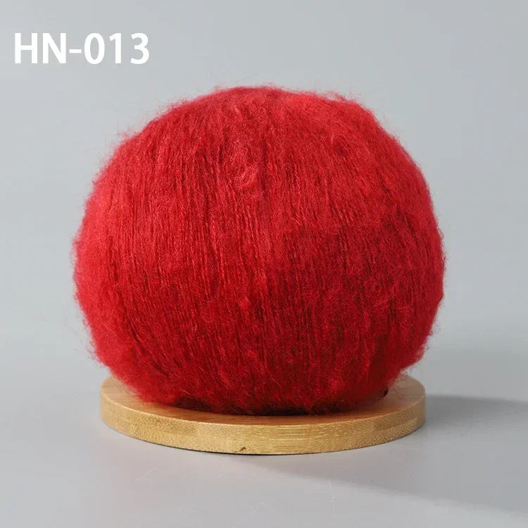 250g Crochet Mohair Yarn For Knitting Sweater Shawl Skin-Friendly Baby Wool Lace Thread ilos para tejer dedelgado Yarns 5pcs