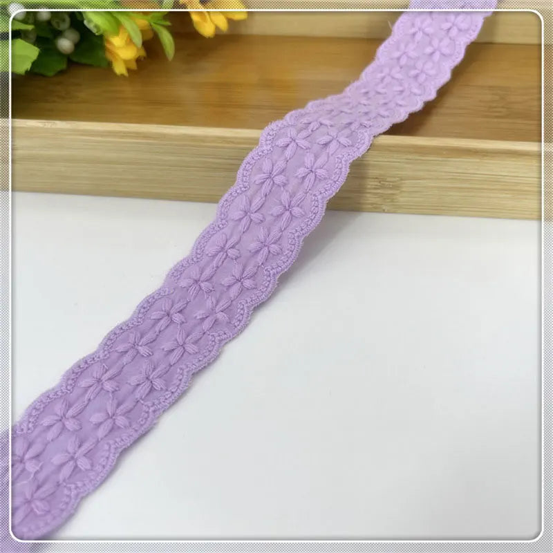 3cm Rice Character Lace Accessories 1 Yard Princess Dress Lace and lace for sewing Lolita Skirt Collar Home Fabric dentelle