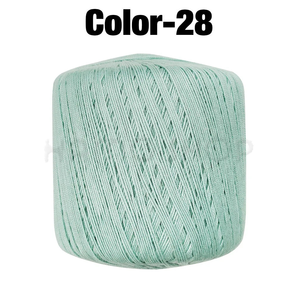 50g Lace Yarn Soft Crocheting Knitting Thread For Handmade Craft DIY Supplies Sweater Handbag Scarves Shawls Hats Making