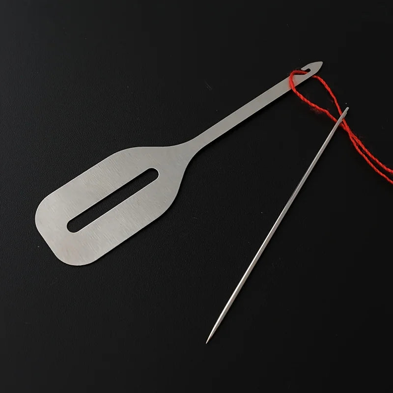 4 Pieces of Stainless Steel Quick Threading Machine Embroidery Sewing Accessories DIY Hand Woven Cross Stitch Threading Tool